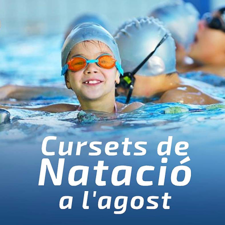 Cursets de natació a l'agost