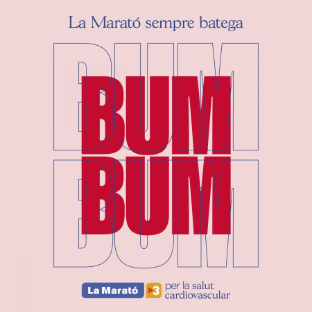 Bum bum. La Marató sempre batega