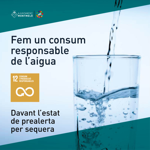 Fem un consum responsable de l'aigua