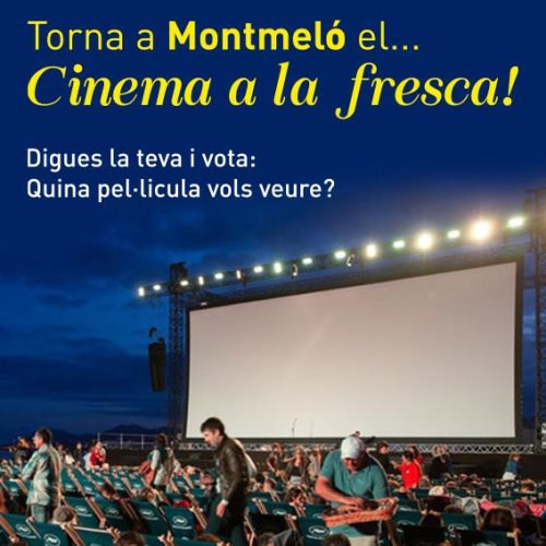 Cinema a la fresca!