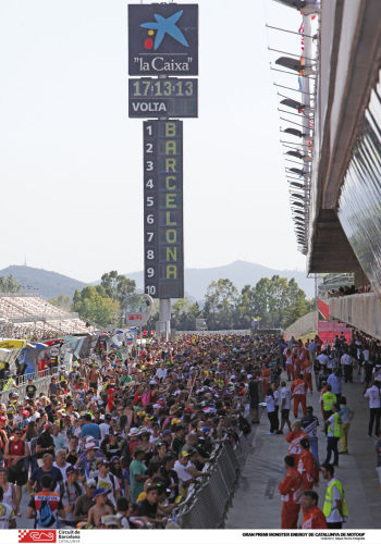 Inici del Gran Premi Monster Energy de Catalunya de MotoGP