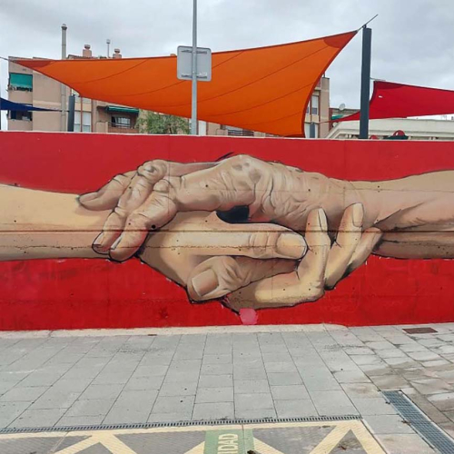 Mural del Dia Internacional de les Persones amb Discapacitat