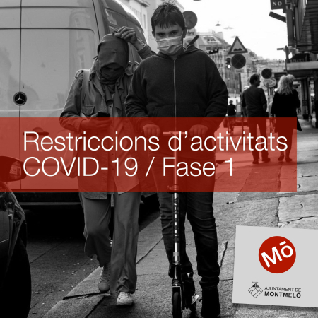 Restriccions d'activitats FASE 1