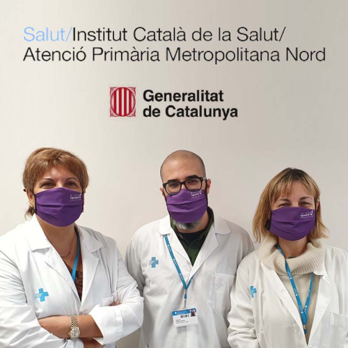 la Direcció d’Atenció Primària Metropolitana Nord de l’ICS se suma a la commemoració del Dia internacional per a l’eliminació de la violència envers les dones